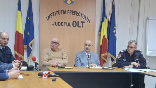 Alunecări de teren, la Slatina. Deciziile luate de prefectul Emil Albotă şi CJSU