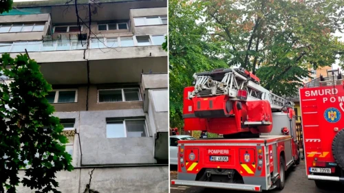 Bloc din Capitală evacuat după ce un locatar a sesizat o fisură de la etajul 5 la etajul 8