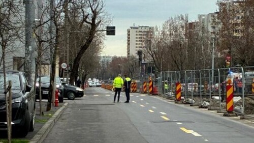 Surpare de carosabil în Capitală. Trafic restricționat pe un sens de mers