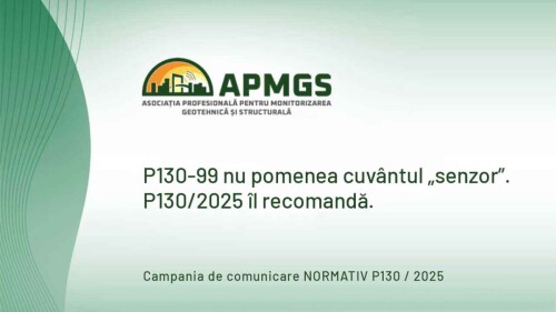 P130-99 nu pomenea cuvântul „senzor”. P130/2025 îl recomandă.